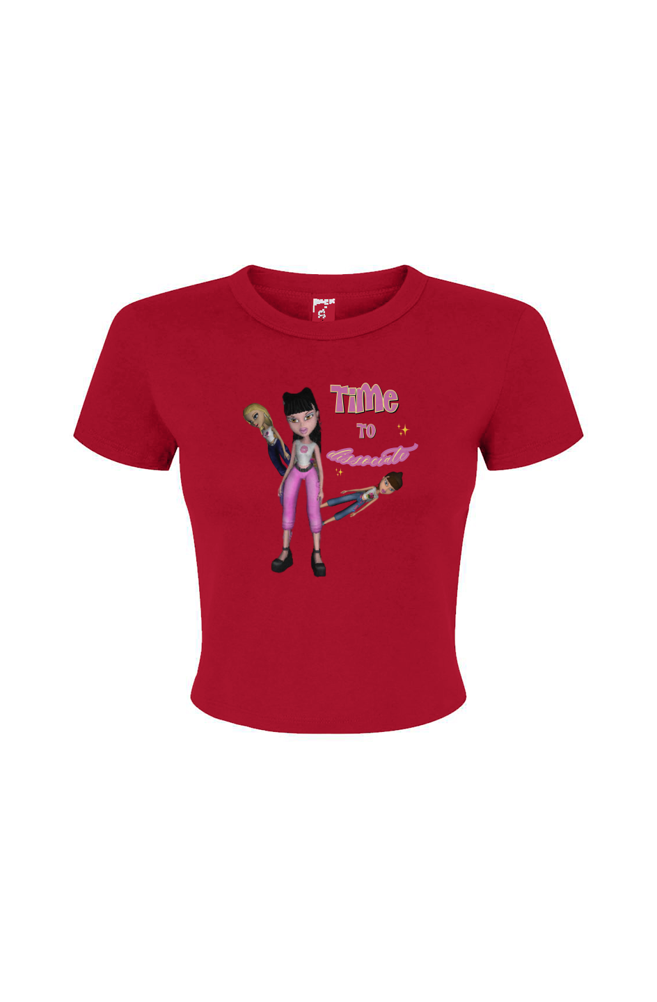 dissociangel crop tee