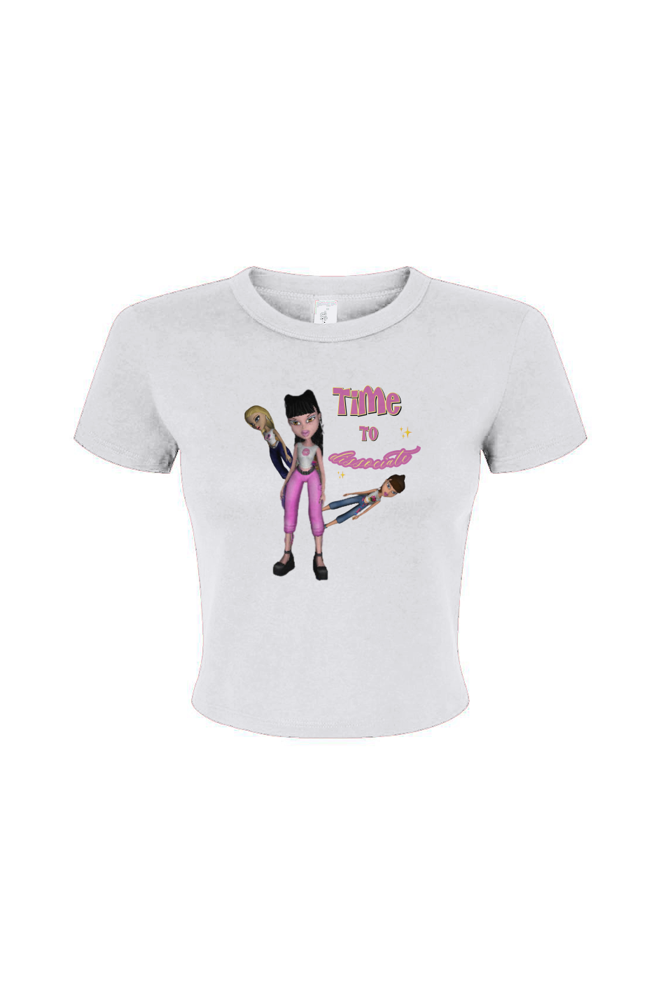 dissociangel crop tee